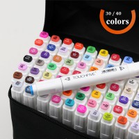 40 Colori Touchfive Pennarelli Doppia Punta Penne Animazione