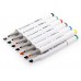 TouchNew 168 pennarelli con doppia punta alcool perfetti per dipingere, colorare e disegnare
